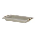 Bandeja_de_Servir_P_Poliresina_Cinzacom_Alça_Dourada_3x22x14cm_Ref.20341P_Mart