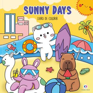 Livro de Colorir Comfy Sunny Days 20765 - Ciranda Cultural