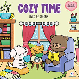 Livro de Colorir Comfy Cozy Time 20446 - Ciranda Cultural