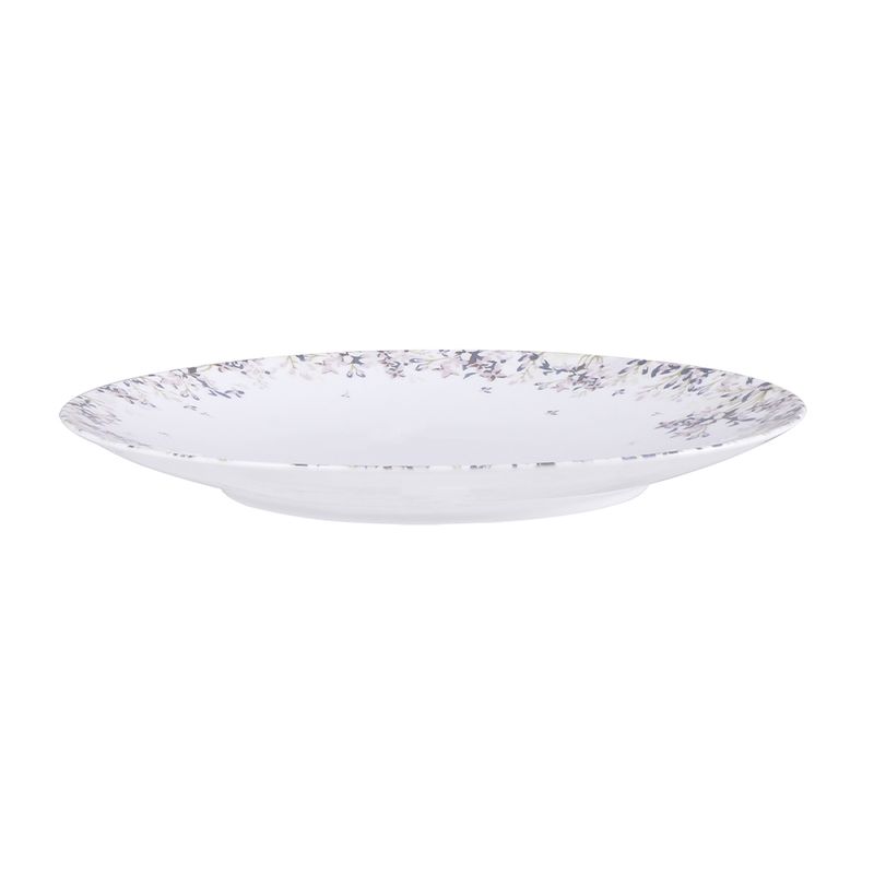 Prato_Raso_Fogli_Porcelana_Decorada_Floral_25cm_Ref.96580175_Tramontina