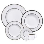 Aparelho_de_Jantar_Sienna_Porcelana_Branco_Borda_Relevo_Com_Filete_Preto_20_Peças_Ref.96589078_Tramontina
