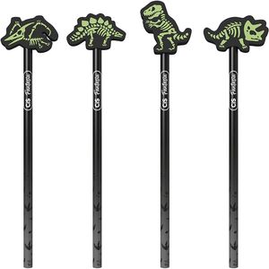 Lápis Preto Fantasia Dinoglow Sortido Blister 1 Unidade 489111 - Cis