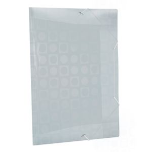 Pasta Aba Elástico Ofício Top Transparente 301TR - Dac