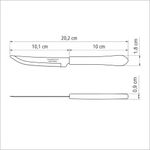 Faca_Para_Churrasco_4"_Leme_Aço_Inox_Cabo_Polipropileno_Azul_Ref.23180414_Tramontina