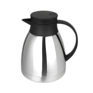 Garrafa Térmica Paris Tampa Rolha com Gatilho Inox 1L 81215 - Unitermi