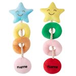Brinquedo_Pet_Pelúcia_Colors_Stars_Poliéster_Sortido_29x10x2cm_Ref.CB2739_Moment