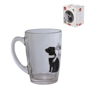 Caneca Meu Amigo Cachorro Vidro 320ml CANC255 - Hauskraft
