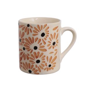 Caneca Girassol Cerâmica 300ml Ref.CANC235 Hauskraft