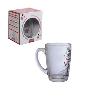 Caneca Inesperado Vidro 320ml CANC246 - Hauskraft