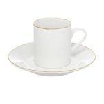 Conjunto_4_Xícaras_Café_90ml_Com_Pires_Royal_Porcelana_Branca_Com_Borda_Dourada_Ref.JGXC082_Hauskraft