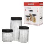 Conjunto_Potes_Fontana_Vidro_Transparente_Com_Tampa_Preta_3_Peças_POTE212_-_Hauskraft