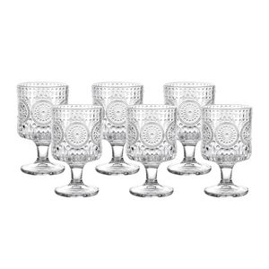 Conjunto 6 Taças Para Água/Vinho Torvi Vidro 215ml TCVN030 - Hauskraft