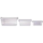 Conjunto_3_Caixas_Organizadoras_650ml/1,5l_/4l_Bel_Polipropileno_Transparente_15,3x32,5x23,5cm_Ref.OR80303_Ordene