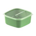 Pote_MixColor_Polipropileno_Verde_Sálvia_Tampa_Transparente_3,4L_Ref.25466021_Tramontina