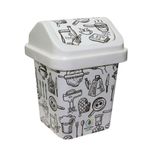 Lixeira_3L_Basculante_Polipropileno_Decorado_Kitchen_Ref.LD1750_Monte_Libano