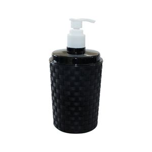 Porta Sabonete Líquido Polipropileno Preto 350ml PS989 - Monte Líbano