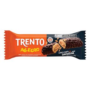 Trento Allegro Chocolate Dark Amendoim 26g 11078 - Trento