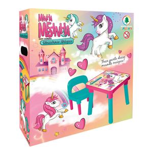 Minha Mesinha com Cadeira Infantil Unicórnio Mágico 0480 - Monte Líbano
