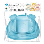 Super_Kit_Para_Alimentação_Infantil_B&m_Ursinho_Azul_5_Peças_Ref.BM2134_Monte_Libano