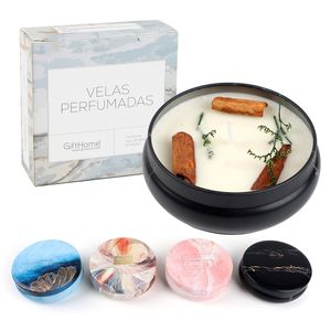Vela Perfumada na Lata Sortida DAM514 - Importadora Cascavel