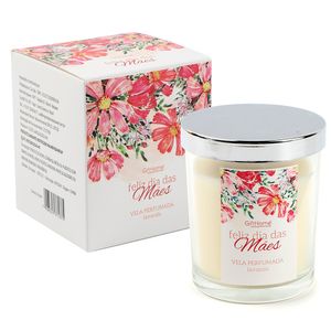 Vela Perfumada Copo Vidro com Tampa Mães Sortida DAM233M - Importadora Cascavel
