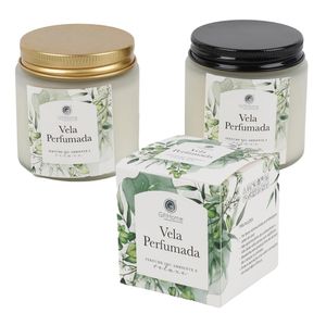 Vela Perfumada Copo de Vidro Relax Sortida DAM259 - Importadora Cascavel