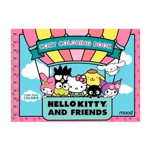Livro para Colorir Hello Kitty And Friends 021157 - Ciranda