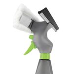Rodo_Limpa_Vidro_3_Em_1_Borrifador_250ml_Plástico_Cinza_28x11x8cm_Ref.CK4169_Clink