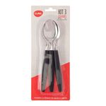 Kit_3_Colheres_de_Mesa_Madri_Inox_Cabo_Plástico_Sortido_19,9x3,5cmcm_Ref.CK5853_Clink