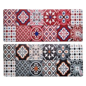 Tapete Passadeira Pvc Estampa Xadrez Quadriculado Sortido 44,3x118cm CK6417 - Clink