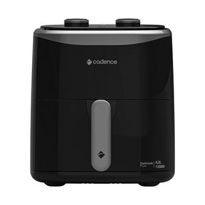 Fritadeira Elétrica Air Fryer Delicook Fryer Frt420 Preta 4,2 Litros 1350w 127v FRT420127 - Cadence