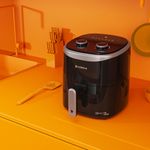 Fritadeira_Elétrica_Air_Fryer_Delicook_Fryer_Frt420_Preta_4,2_Litros_1350w_220v_Ref.FRT420220_Cadence