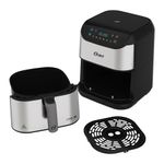 Fritadeira_Elétrica_Air_Fryer_Painel_Digital_Ofrt930_Inox_5_Litros_1700w_220v_Ref.OFRT930220_Oster