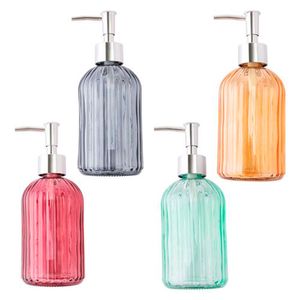 Dispenser Sabonete Liquido Vidro Sortido 400ml 18,5x7,5cm CK6440 - Clink