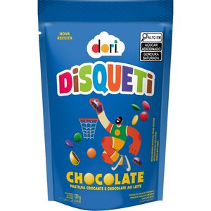 Confeito de Chocolate Ao Leite Disqueti 120g 9012099 - dori alimentos