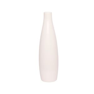 Vaso Gemini Cerâmica Branco 25cm VASO099BR - Hauskraft