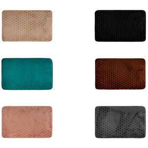 Tapete de Entrada Turum Sortido 100% Poliéster 50x80cm LM1026 - honeyhome