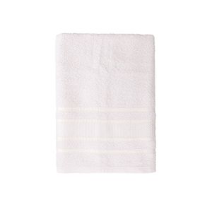 Toalha Banho Lizzie Branco 60x125cm 198968 - Tecelagem Atlântica