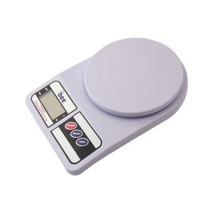 Balança Cozinha Digital 2 pilhas AAA (não inclusas) Plástico 10kg 22x15x3,3cm B0368 - bee