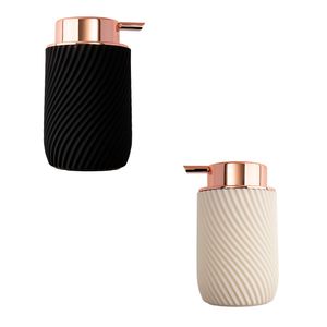 Dispenser para Sabonete Líquido Plástico Sortido 8x8x13cm LM2539 - honeyhome