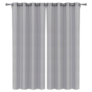 Cortina Veneza 8191 Cinza Safari 260x230cm 21232 - BecaDecor