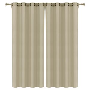 Cortina Veneza Ocre Still 6615 Bege 260x230cm 21230 - BecaDecor