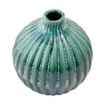 Vaso_Cerâmica_Verde_11x12,5cm_Ref.CB4442_Clink