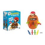 Jogo Barril do Pirata 10463 - Zippy Toys - lojasmel