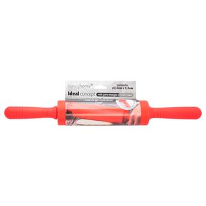 Rolo de Massas Ideal Cabo Giratório Plástico Revestimento Silicone 43,5x5,5cm LM1710/LM1710IDE - honeyhome