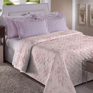 Colcha Casal Microfibra Ultrassônica 190x220cm Sortido 100% Poliéster - Arte E Cazza