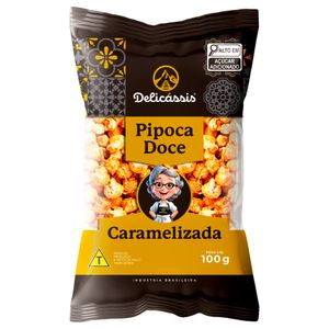 Pipoca Doce de Milho Caramelizada 100g Ref.1480 Delicássis