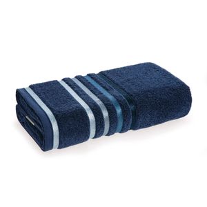 Toalha Rosto Lumina Azul Naval 48x80cm 3675255 - karsten