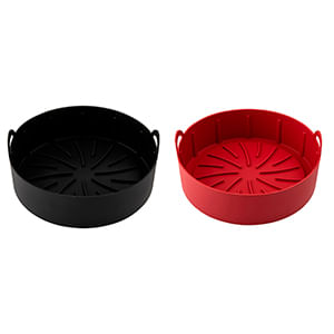 Forma para Fritadeira Elétrica Quadrada Silicone Sortida 22x22x8,3cm LM3578INO - honeyhome