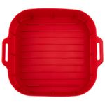 Forma_Para_Fritadeira_Elétrica_Quadrada_Inova_Silicone_Sortida_20.3x20.3x7cm_Ref.LM3577INO_honeyhome